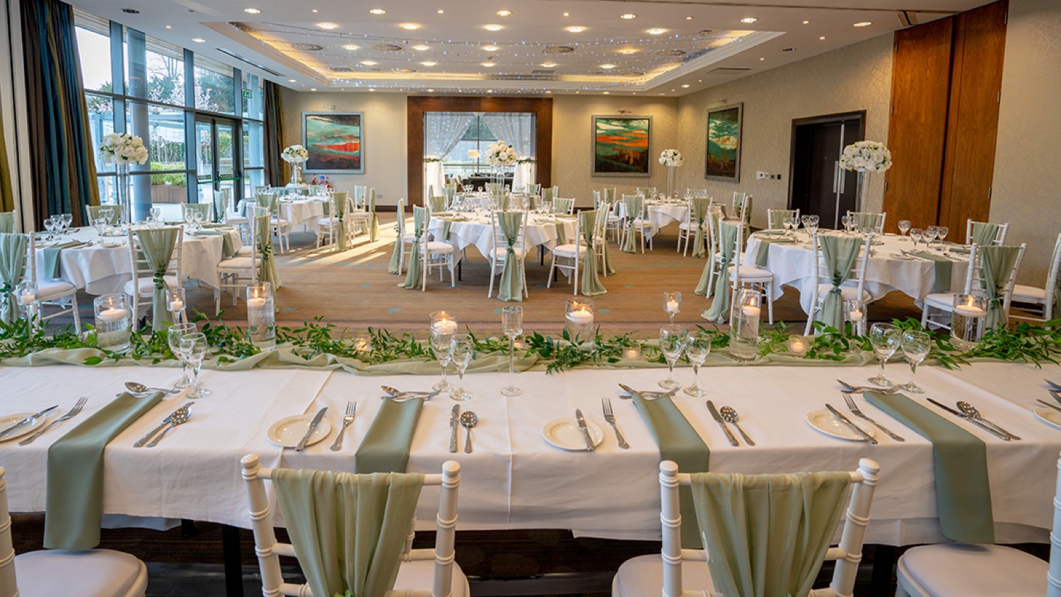 Example of the room at Norton House & Spa Hotel, Edinburgh.